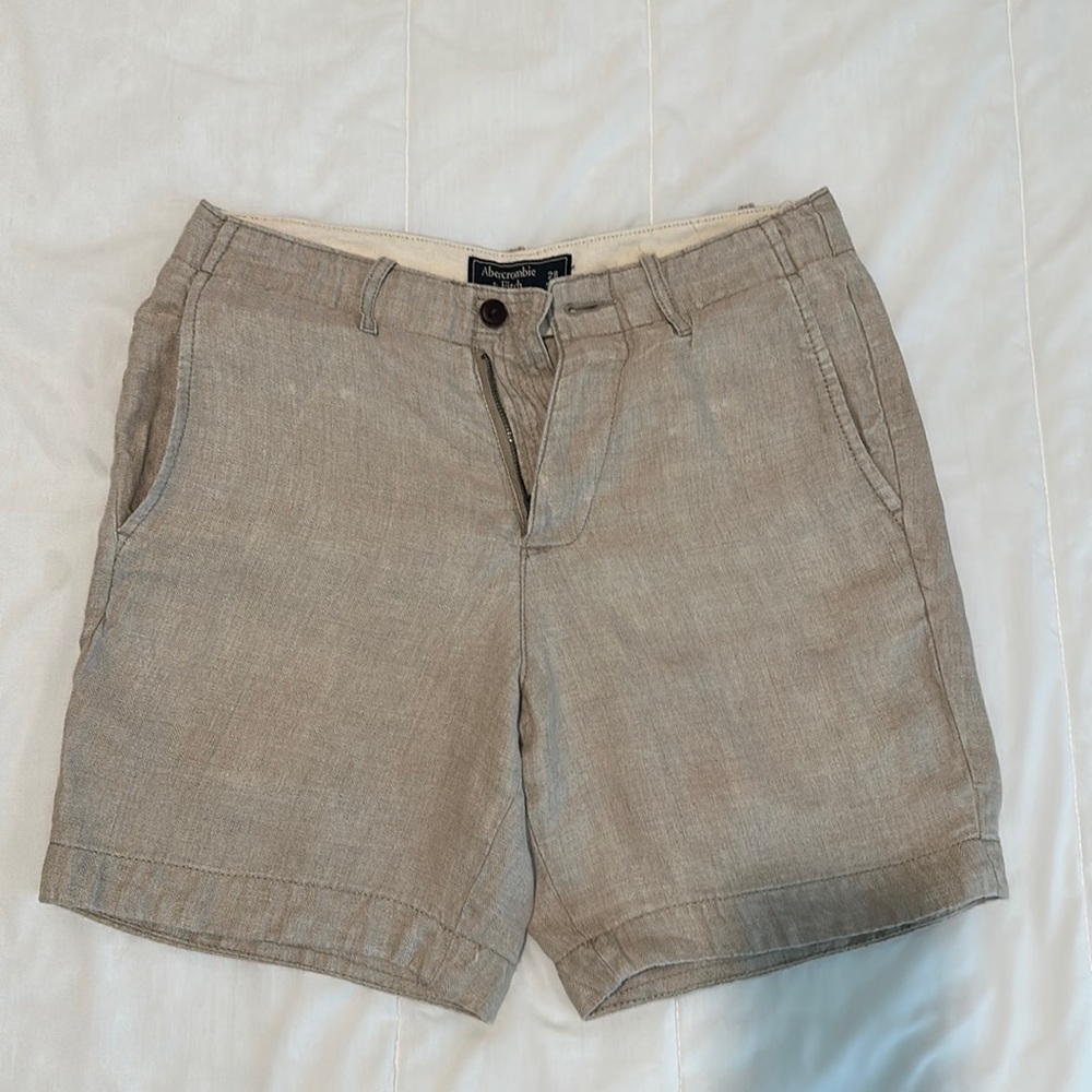 Abercrombie & Fitch 28 waist cotton shorts